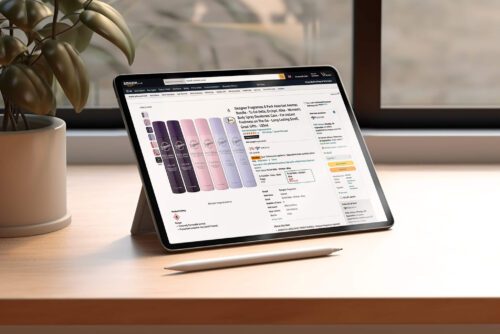 Amazon Brand Store Optimisation – Case Study - Venture Forge Amazon Brand Store and product detail page optimisation displayed on desktop screen