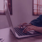 Snippet 4 - Venture Forge Women typing on a laptop