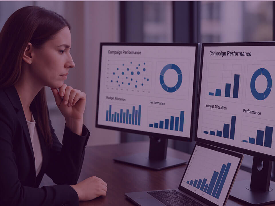 Spend Smarter, not Wider - the Amazon Ads fix that works - Venture Forge Image of Amazon Ads specialist reviewing the amazon ads performancing.