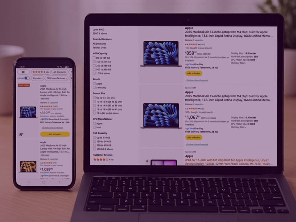 880 12 5 - Venture Forge Image of Amazon storefront showing premium products