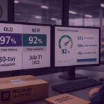 880 13 3 - Venture Forge Image of Amazon team member review a presentation of different Amazon shipping data