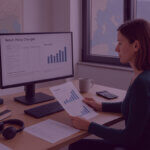 Image of women at desk reviewing the returns policy