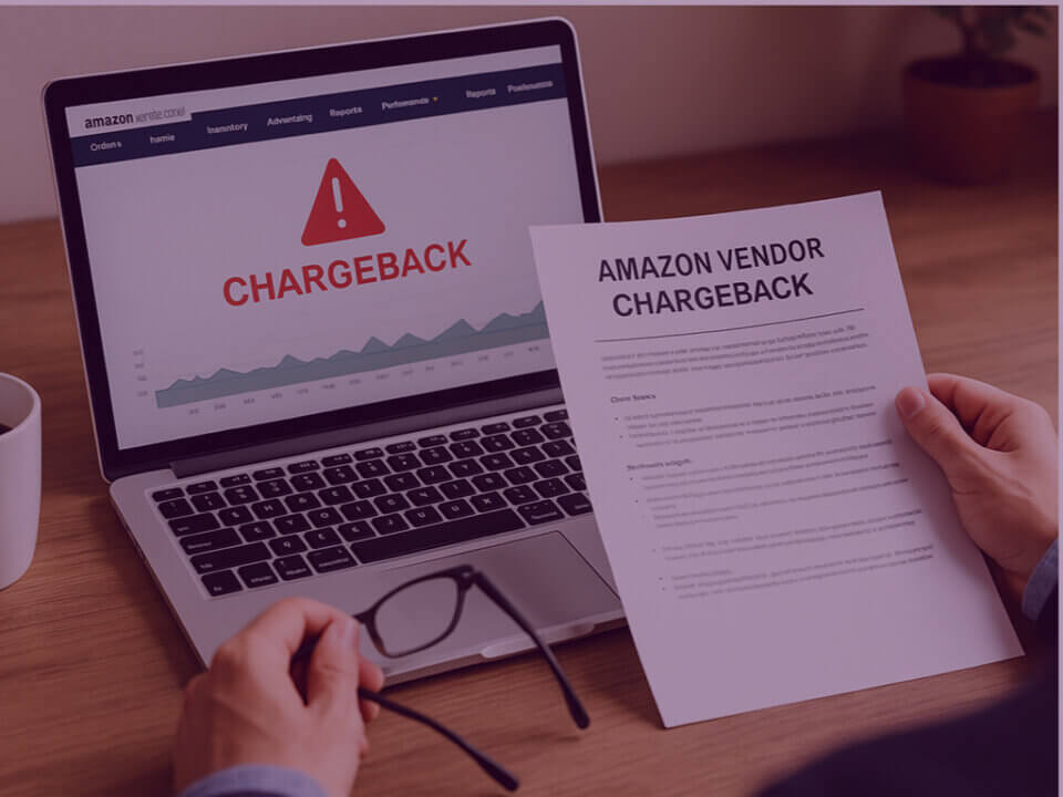 Image of Amazon Account Manager reviewing Amazon's Chargeback policy - Venture Forge Image of Amazon Account Manager reviewing Amazon's Chargeback policy
