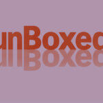 Amazon UnBoxed 2025 Event Graphic - Venture Forge Amazon unBoxed 2025 event graphic featuring the unBoxed logo in red with reflective styling.